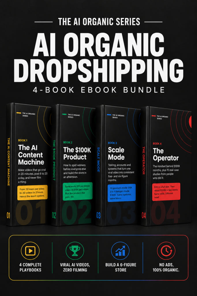 AI Organic Dropshipping Playbook
