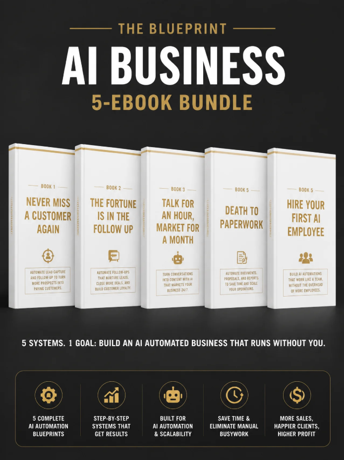 Ai Business Automation 5 Book Bundle
